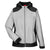 Team 365 Women's Black/Sport Silver Rally Colorblock Microfleece Jacket