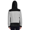 Team 365 Women's Black/Sport Silver Rally Colorblock Microfleece Jacket