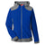 Team 365 Women's Sport Graphite/Sport Royal Rally Colorblock Microfleece Jacket