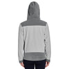 Team 365 Women's Sport Graphite/Sport Silver Rally Colorblock Microfleece Jacket