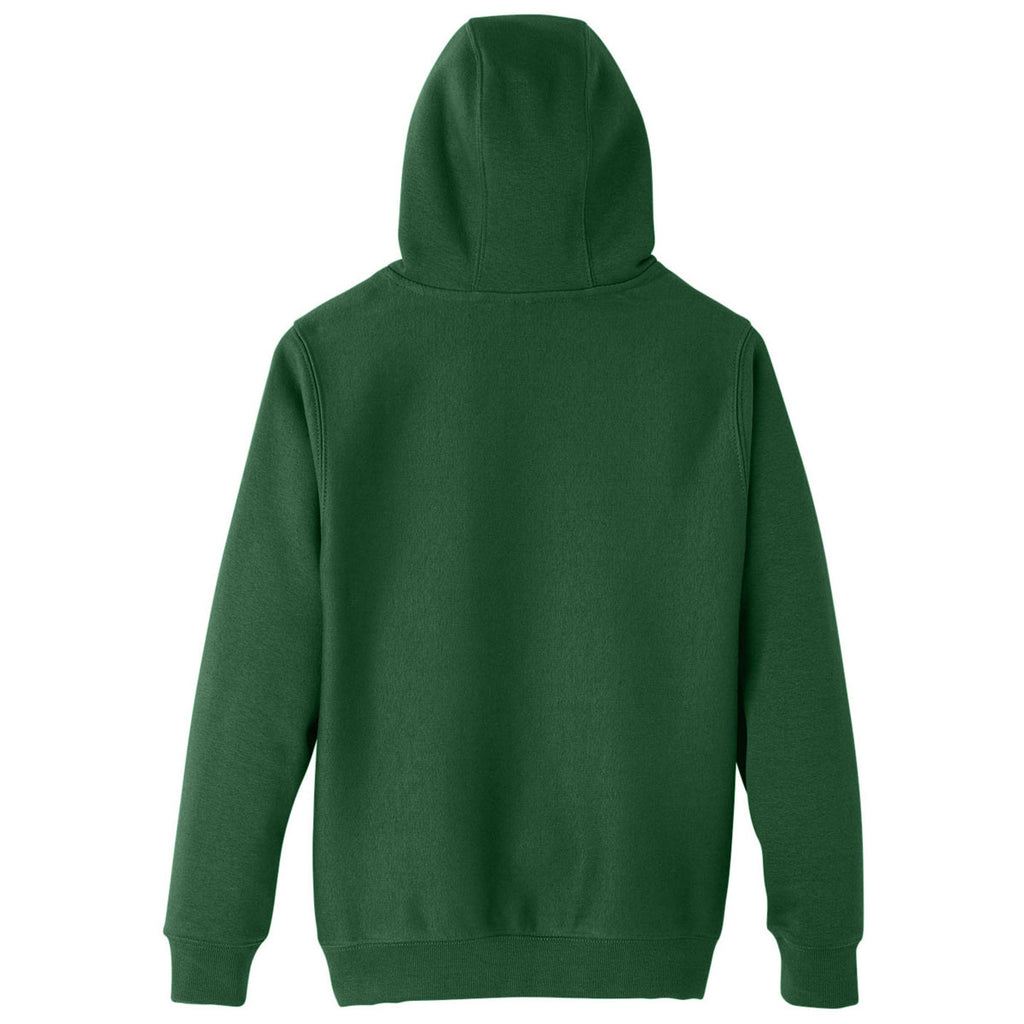 Team 365 Youth Sport Dark Green Zone HydroSport Heavyweight Pullover Hooded Sweatshirt