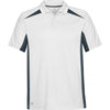 Stormtech Men's White/Navy Match Technical Polo