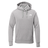 The North Face Men's Light Grey Heather Chest Logo Pullover Sweatshirt