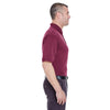 UltraClub Men's Maroon Platinum Performance Pique Polo with TempControl Technology