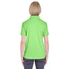 UltraClub Women's Light Green Platinum Performance Pique Polo with TempControl Technology