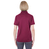 UltraClub Women's Maroon Platinum Performance Pique Polo with TempControl Technology