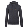 Tentree Women's Meteorite Black Space Dye Zip Hoodie