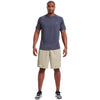 Under Armour Men's Sandstorm/White Team Coaches Shorts