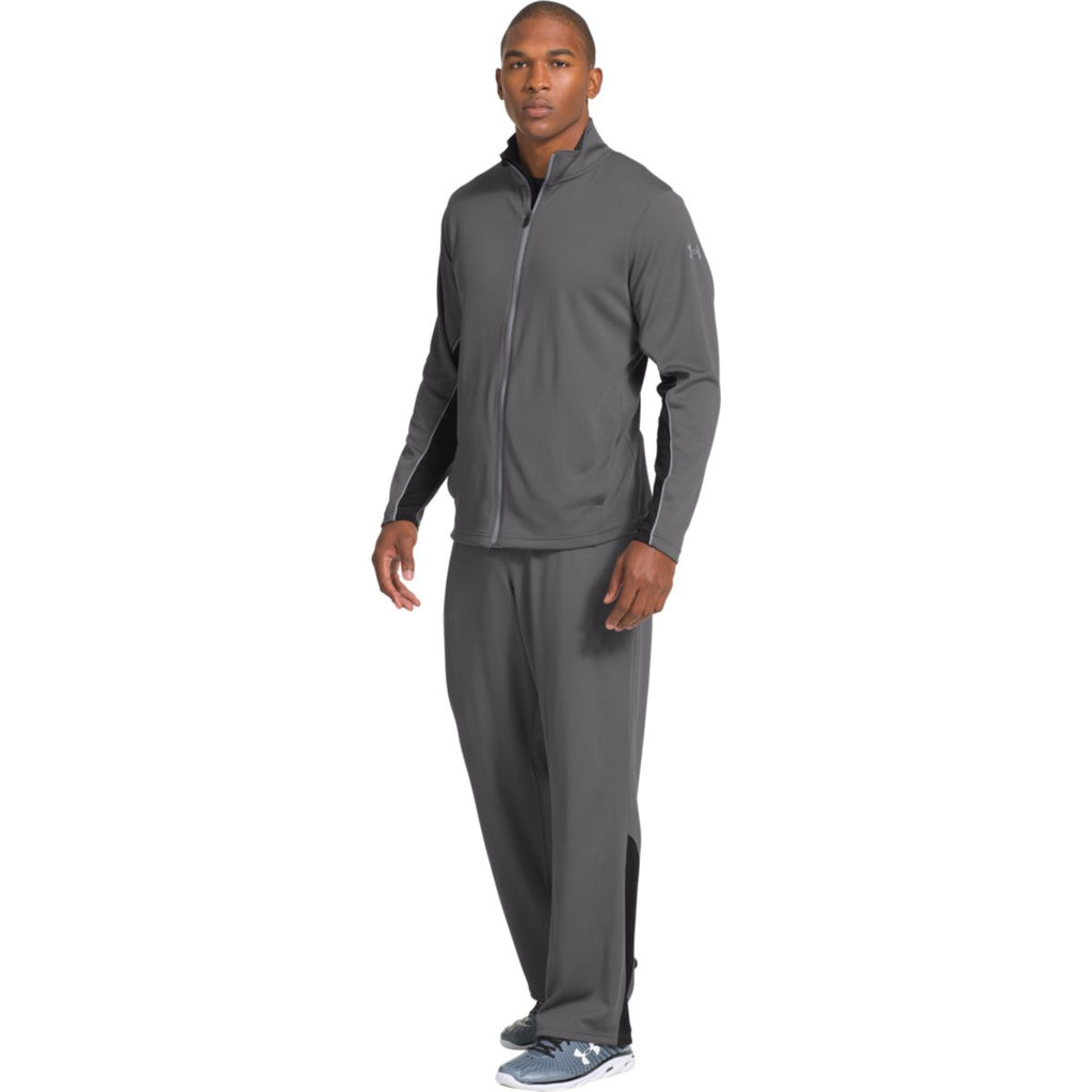 Under Armour Men's Graphite/Black UA Reflex Warm-Up Jacket