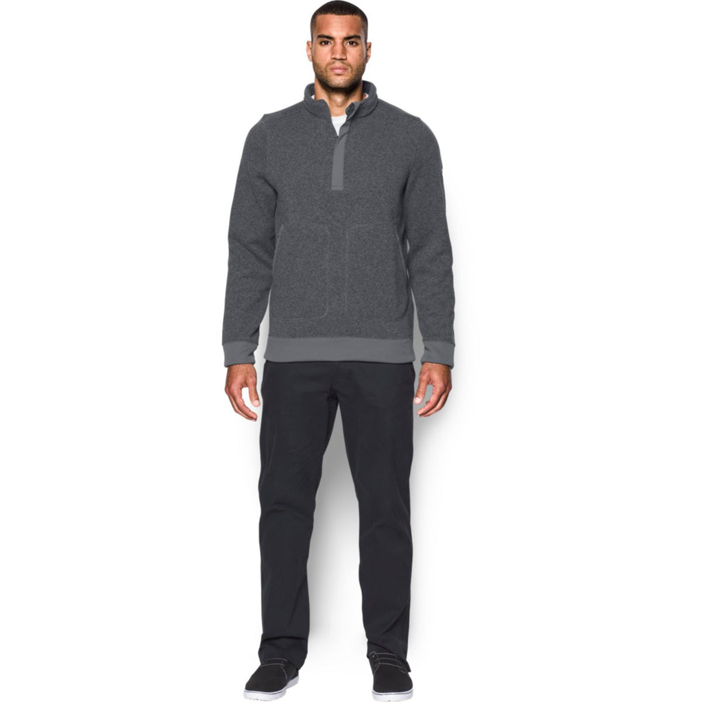 Under Armour Men's Graphite Elevate Quarter Zip Sweater