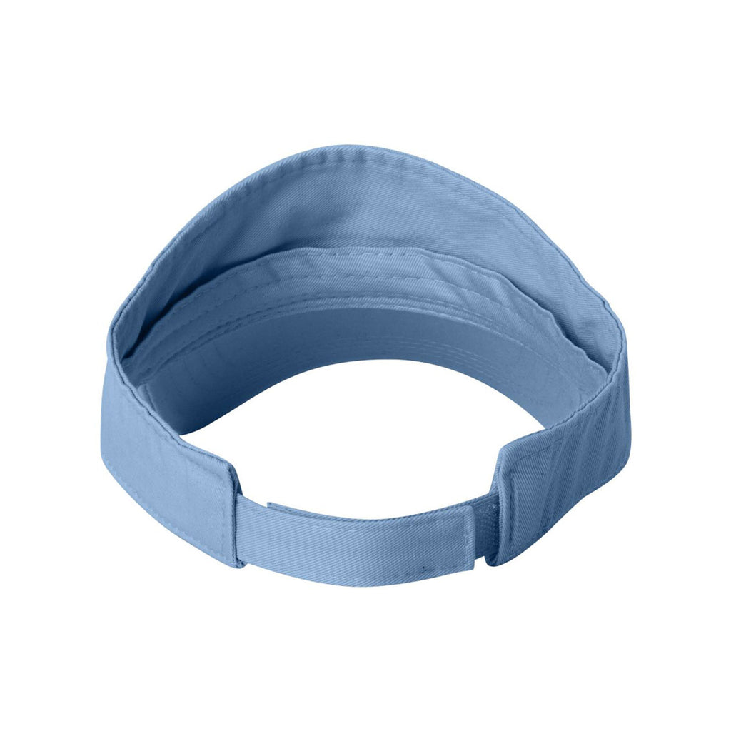 Valucap Baby Blue Bio-Washed Visor