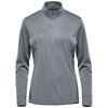 Stormtech Women's Dolphin Heather Dockyard 1/4 Zip Pullover