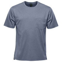 Stormtech Men's Navy Heather Dockyard Performance Short Sleeve Tee