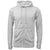 BAW Men's Vintage Grey Burn-Out Full Zip Jacket