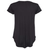 Weatherproof Women's Heather Black Cool Last Heathered Lux Dolman Sleeve T-Shirt