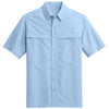 Port Authority Men's Light Blue Short Sleeve UV Daybreak Shirt