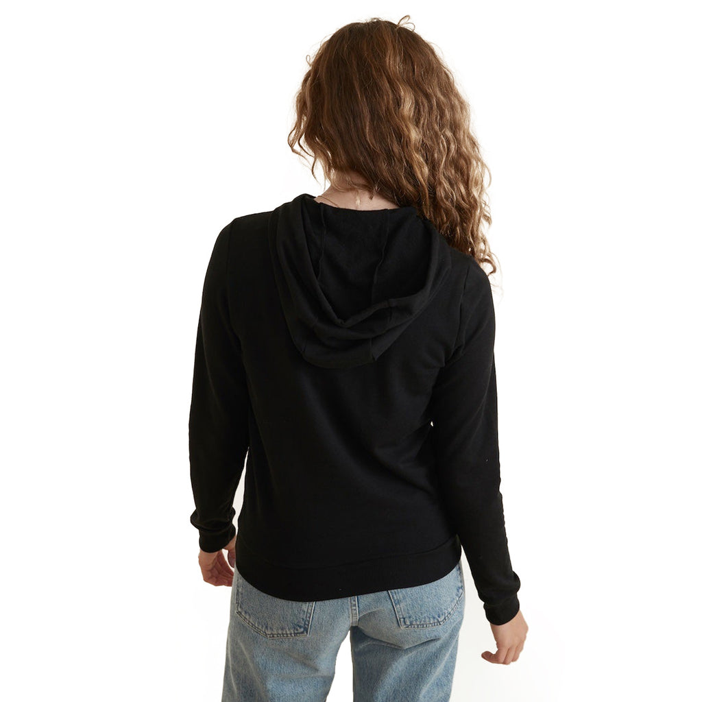 Marine Layer Women's Black Sunset Pullover Hoodie