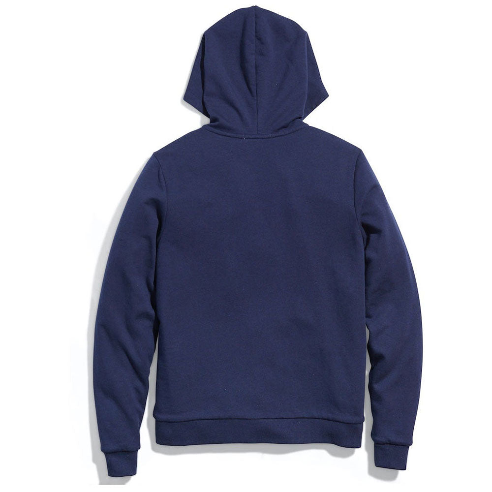 Marine Layer Women's True Navy/Asphalt Signature Lined Zip Hoodie