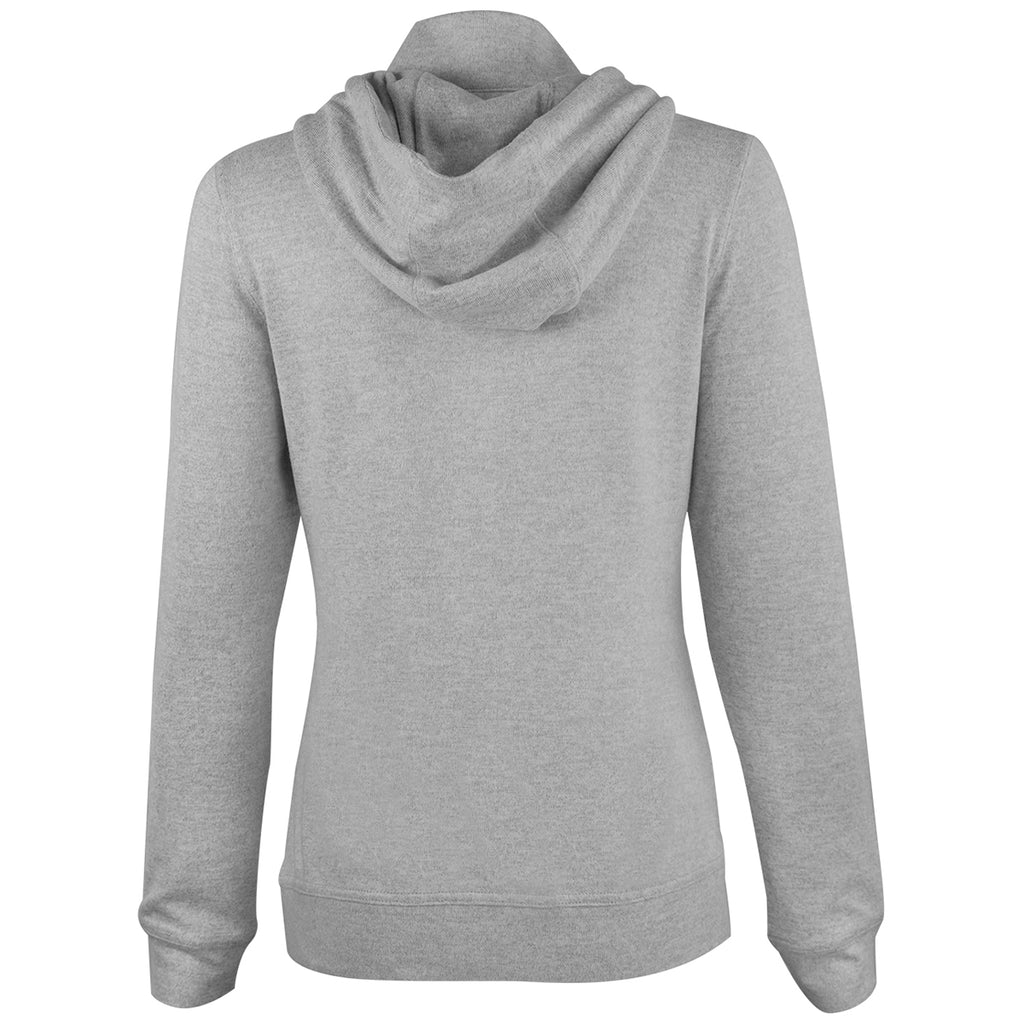 Greg Norman Women's Grey/Heather Lab 1/4 Zip Hoodie