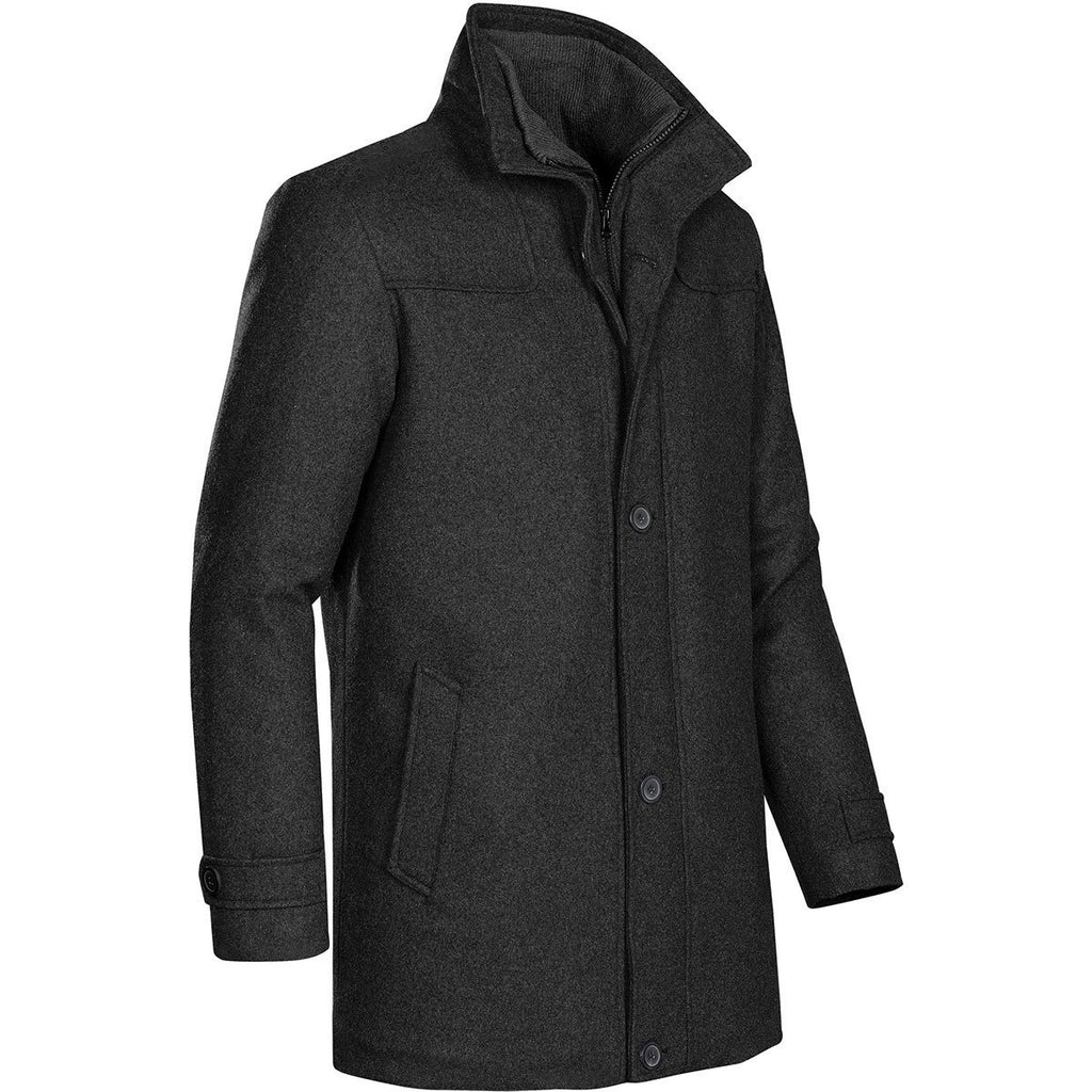 Stormtech Men's Black Lexington Wool Jacket