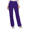 Cherokee Women's Grape Workwear Revolution Mid Rise Pull-on Cargo Pant