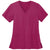 WonderWink Women's Wine Premiere Flex V-Neck Top