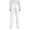 WonderWink Women's White WorkFlex Flare Leg Cargo Pant