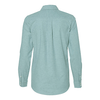 Weatherproof Women's Blue Aqua Vintage Stretch Brushed Oxford Shirt