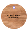 Woodchuck USA Red Oak Wood Key Chain