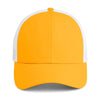 Imperial Melon Orange White Structured Performance Meshback Cap