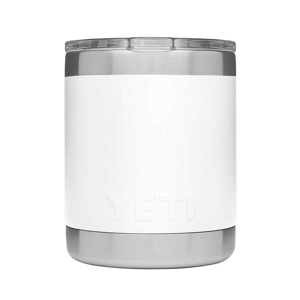 YETI White Rambler 10oz. Lowball