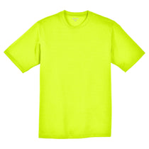 Sport-Tek Youth Neon Yellow PosiCharge RacerMesh Tee