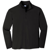 Sport-Tek Youth Black PosiCharge Competitor 1/4-Zip Pullover