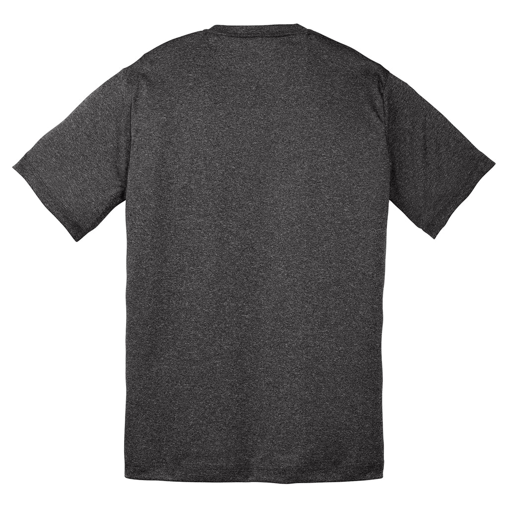 Sport-Tek Youth Graphite Heather Contender Tee