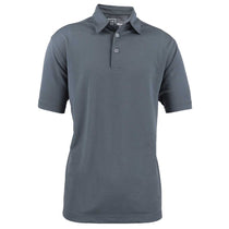 Zusa Men's Charcoal Everyday Pique Polo