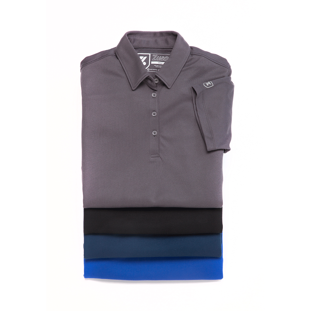 Zusa 3 Day Men's Royal Everyday Pique Polo