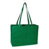 UltraClub Green Non-Woven Deluxe Tote