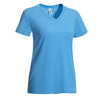 Expert Women's Turquoise V-Neck Tec Tee