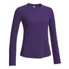 Expert Women's Dark Purple Long Sleeve Tec Tee