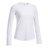 Expert Women's White Long Sleeve Tec Tee