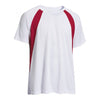 Expert Men's White/Red Raglan Colorblock Tee