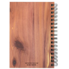 Woodchuck USA Cedar Spiral Journal