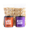 Gemline White What's Pop'N Gourmet Popcorn Gift Set