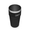 YETI Black Rambler 16 oz Stackable Pint