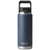 YETI Navy Rambler 26 oz Water Bottle W/Straw Cap