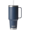 YETI Navy Rambler 42 oz Straw Mug W/Straw Lid